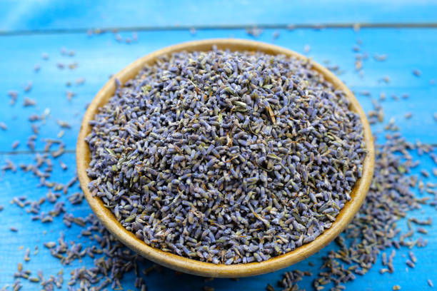 istock Dried lavender buds for brewing a herbal tea 2201407427