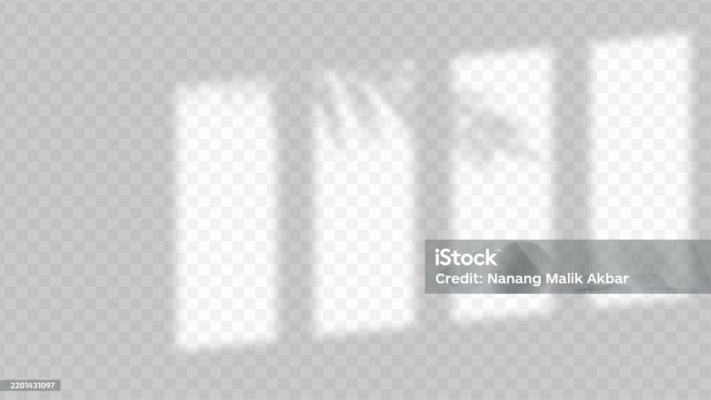 Layout Shadow Shadow Window With Transparent Background Shadow Overlay Effect Mockup ...