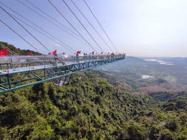 istock Panoramic view at Yanoda glass viewing platform, Hainan, China 2201440742