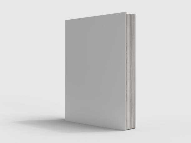 istock Blank Magazine or Book cover mockup design isolated on white background. Template for presentation a publisher, notebook, catalogs, brochures, magazines, diary, journal, booklet or publication 2201442529