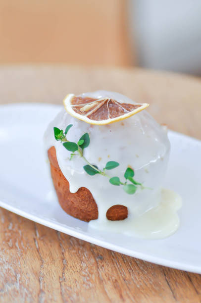 lemon pound cake or lemon cheese cake ,cheese cake or lemon cake or friands for serve