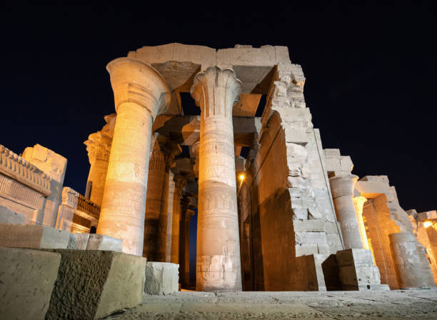 istock Temple of Kom Ombo in the evening 2201450917