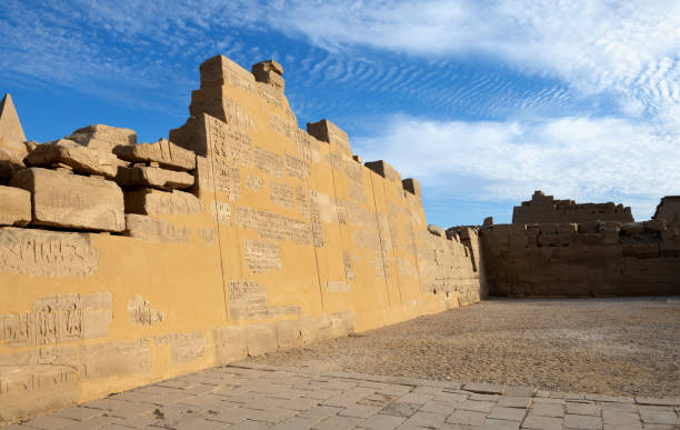 istock Ruins of Karnak Temple in Egypt 2201450924