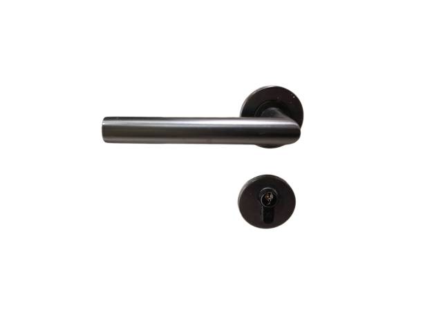 istock Minimal doorknob isolated on white background. Safety concept 2201466047