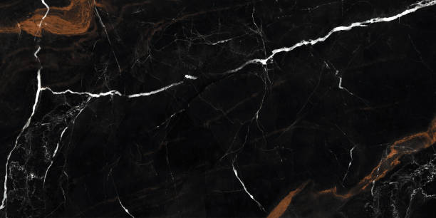 istock Luxury Black marquina marble stone texture. 2201476612