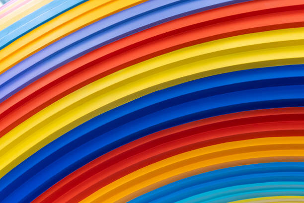 Wooden eco toy - rainbow puzzle