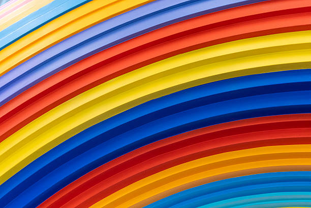 Wooden eco toy - rainbow puzzle