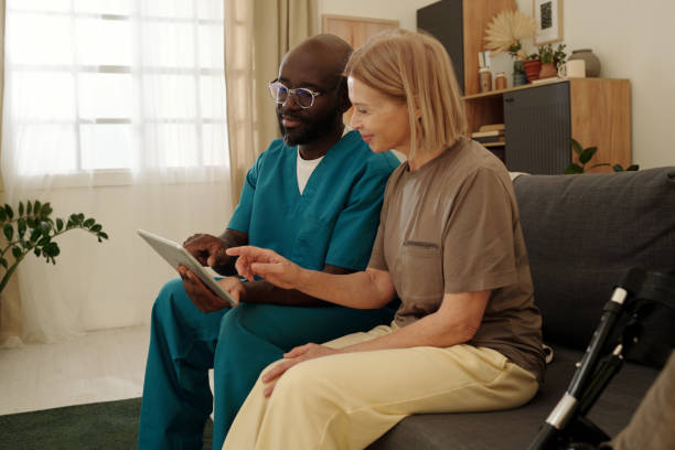 istock Discussing Health Consultations with a Medical Professional 2201479811