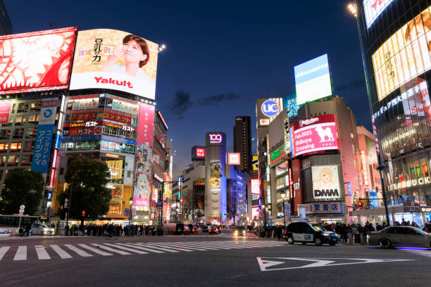 istock Shibuya scramble crossing at night 2201484782