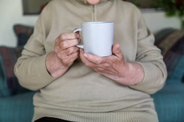 istock Hands of Time, Sip of Peace 2201485649