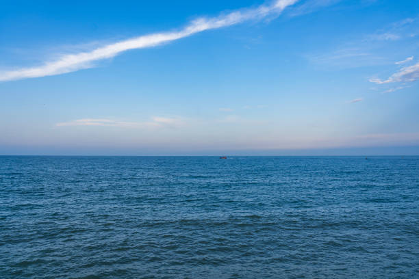 The sea in Ramsgate, a small town in southeast England
