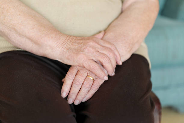 istock Close-Up of an 80+ Year-Old Woman's Hands 2201486270