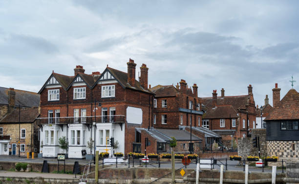 istock View of Sandwich, Kent, England 2201488303