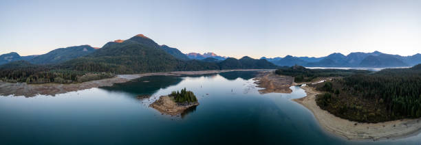 istock Serene Sunrise Over Stave Lake in Mission, British Columbia 2201496085