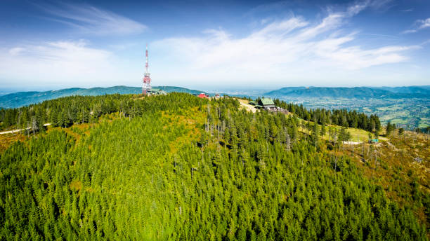 istock Holidays in Poland - Skrzyczne mountain range 2201501064