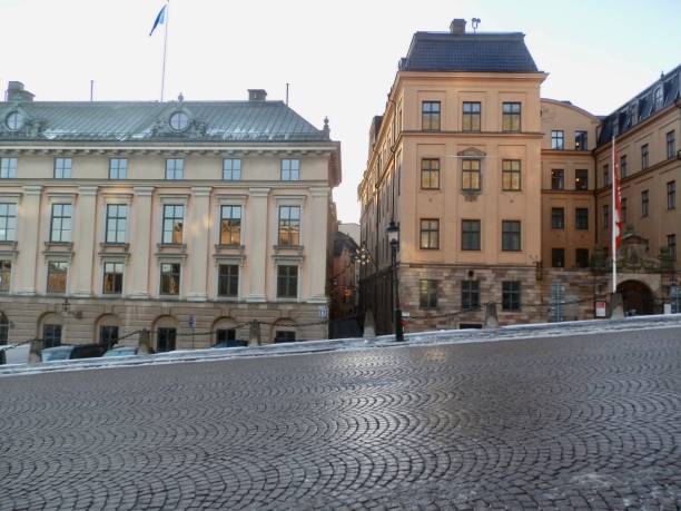 istock Stockholm cobblestone street 2201511154