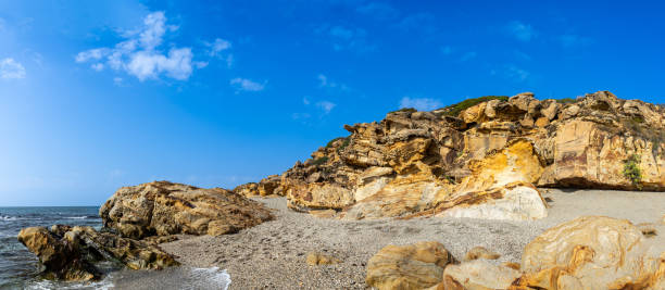 istock Breathtaking scenery of Cala Sardina Beach (Playa de Cala Sardina) 2201516803