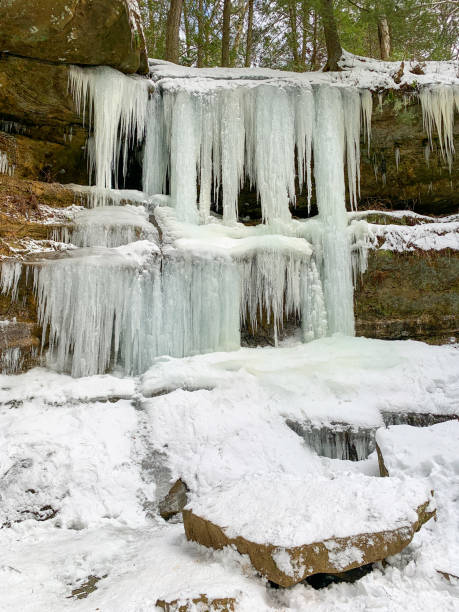 istock Hocking Hills State Park Ohio Frozen Waterfall 2201521097