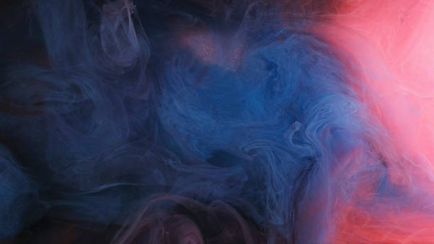 istock Color explosion smoke fluid splash vapor paint art 2201523988