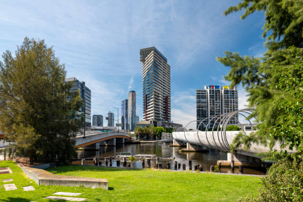 istock Yarra River and Downtown Melbourne, Victoria, Australia 2201528855