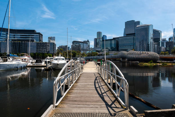 istock Yarra River and Downtown Melbourne, Victoria, Australia 2201530008
