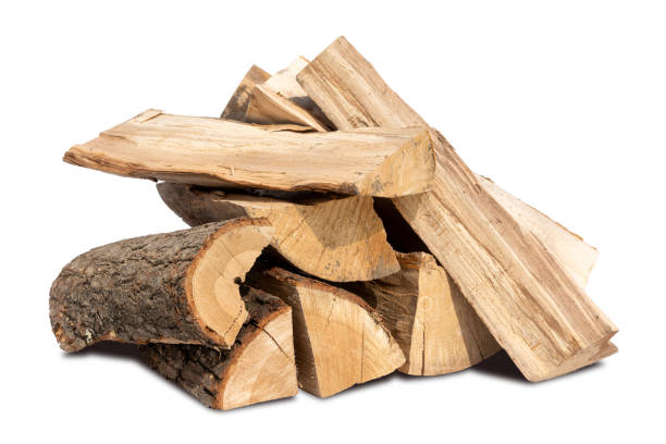 istock pile of six logs isolated 2201537136