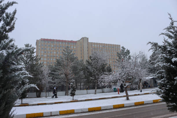 istock Snow at Sivas Cumhuriyet University 2201543390