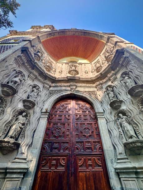 istock Ornate Church Entrance (Mexico City, Mexico) 2201549595