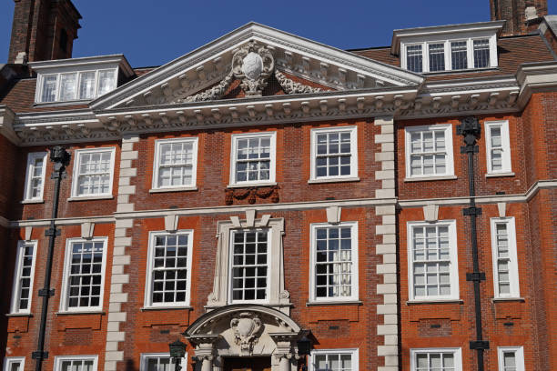 istock Old fashioned office building, Westminster area of London 2201563266