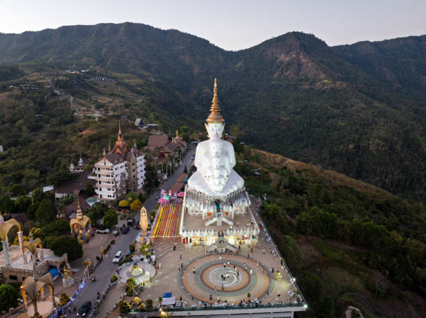 istock Buddha statue at Wat Phra Thart Pha Kaew temple in Phetchabun Thailand 2201572026