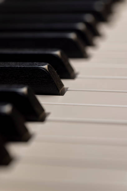 istock black and white piano keys in close  up 2201592631