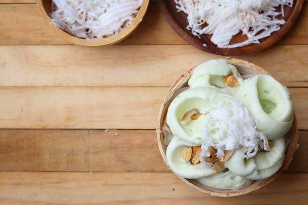 istock Coconut milk ice cream Thailand style 2201594867