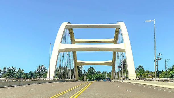 istock Bay Bridge near Waldport, Oregon 2201609852