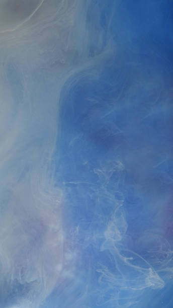 istock Foggy swirling vapor texture smoke cloud splash 2201610056