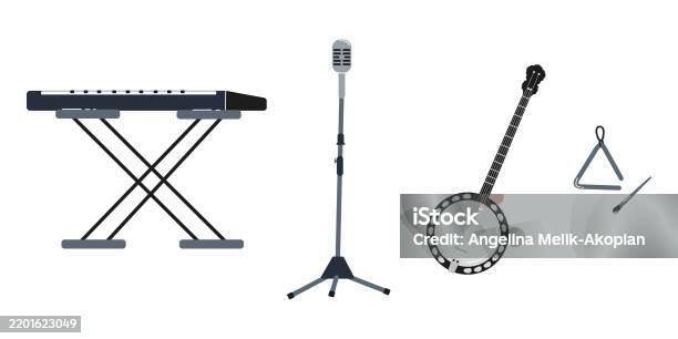 Musical Instruments Session Musical Instruments Displayed In A Creative Arrangement For A ...