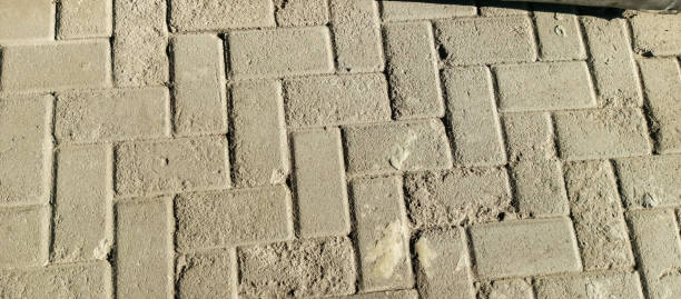 istock Paving floor of road blocks 2201626160