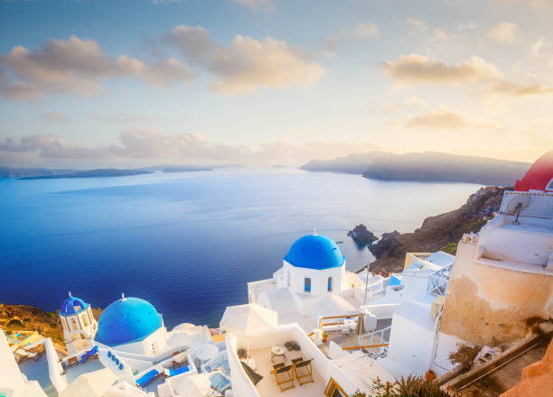 istock Oia, traditional greek village 2201652596
