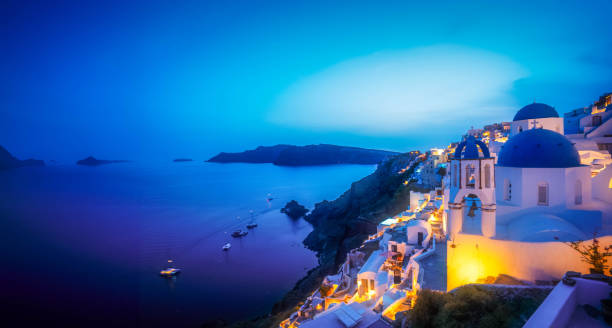 Oia, traditional greek village
