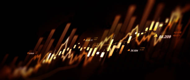 istock Gold candlestick stock market investment trading graph growth.Trade business analytics graph and financial chart.Finance chart,stock market business and exchange financial growth graph. 2201657732
