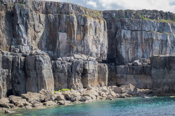 istock Cliff face at St Govan's Head in southwest Wales, UK 2201659924