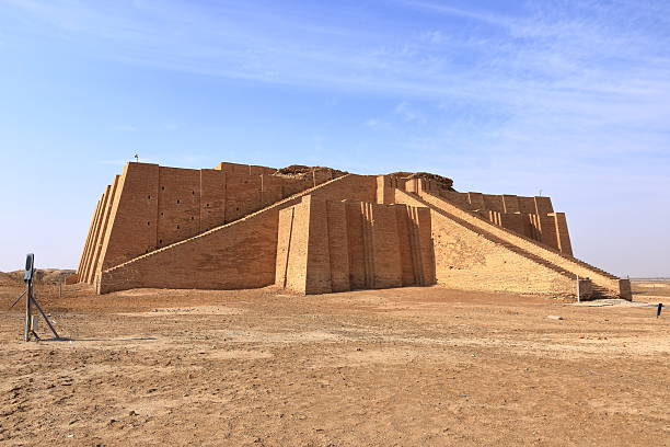 istock restored ziggurat in ancient Ur, sumerian temple, Iraq 2201664591