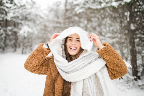 istock Winter is her favorite season 2201664930