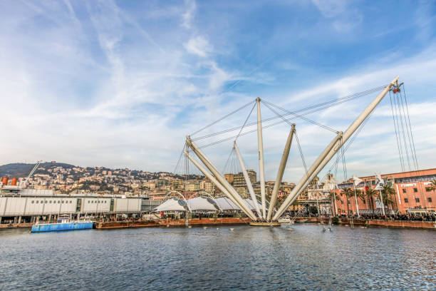 istock Porto Antico in Genoa, Italy 2201666671