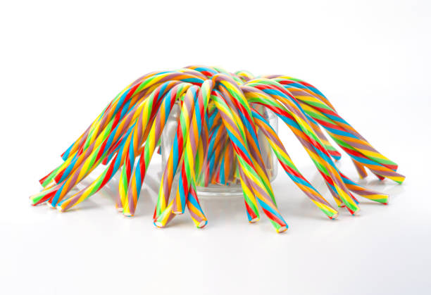 soft sticks tangle colored licorice