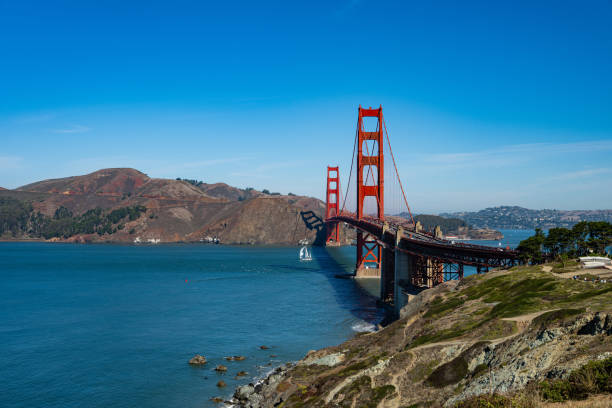 istock Golden Gate Bridge San Francisco California Landmark 2201667621