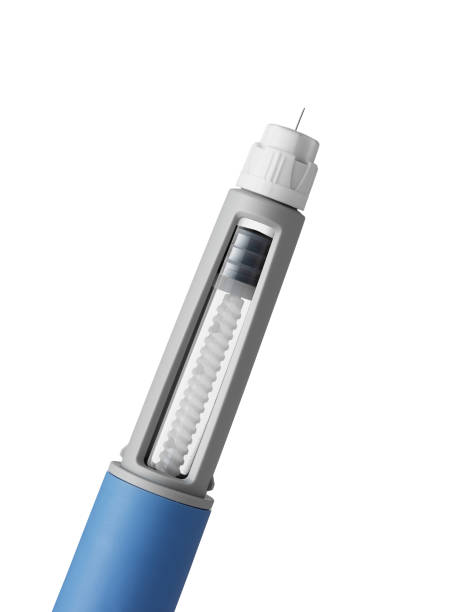 istock Close-up of semaglutide dosing pen. 2201668440