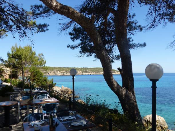 istock Seaside Restaurant with Scenic Ocean View 2201679224