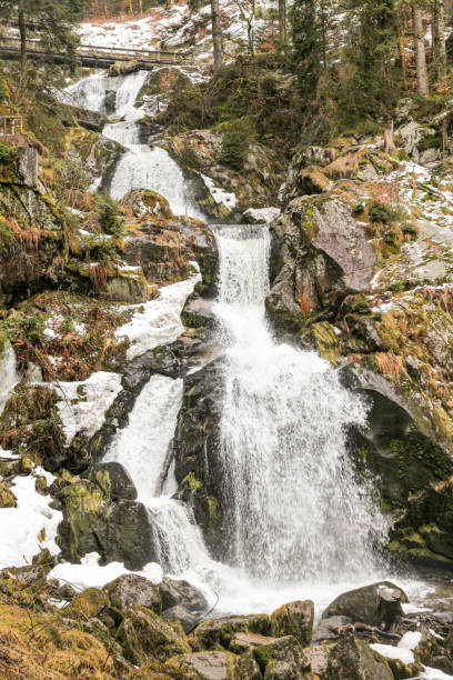 istock A waterfall in Triberg Germany black forest is flowing into a river 2201682748