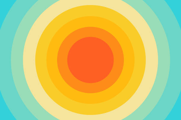 ilustrações, clipart, desenhos animados e ícones de fundo de padrão abstrato colorido. conceito de verão modelo. ilustração vetorial - verão
