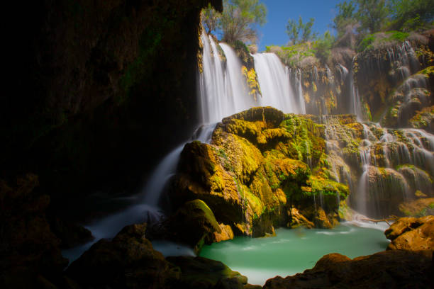 istock Goksu Hadim, Yerkopru Waterfall 2201685507